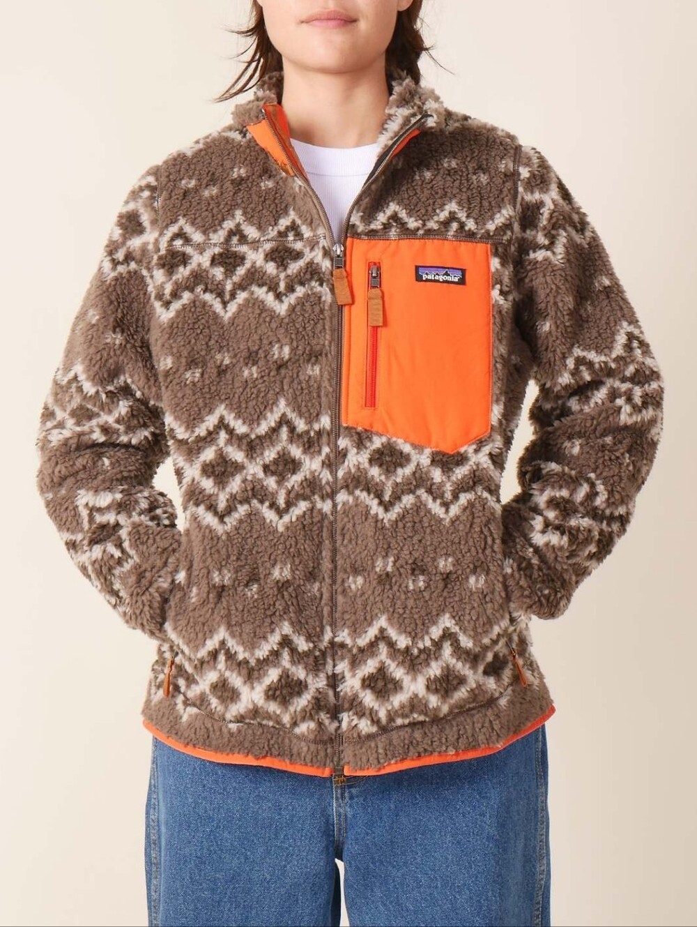 PATAGONIA CLASSIC RETRO-X JACKET - TOPSOIL BROWN